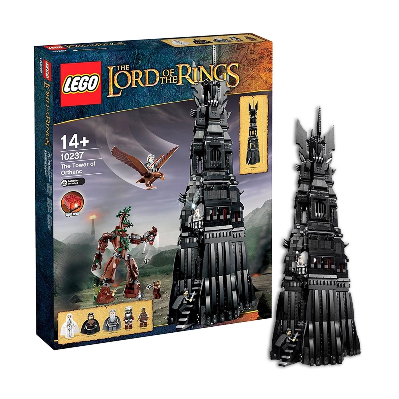 Lego Lord Of The Rings 10237 Herr Der Ringe Der Turm Von Orthanc The Tower Of Orthanc Originalkarton Leicht Beschädigt