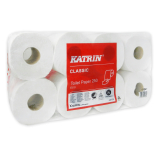 Toilettenpapier 3-lagig 250 Blatt "Katrin" (189 Packungen = 1512 Rollen) - 1 Palette