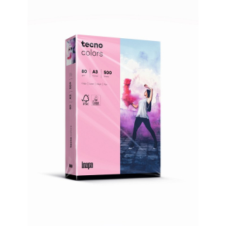 Farbpapier A3 80 g/m² 2.500 Blatt inapa tecno Colors standard rosa